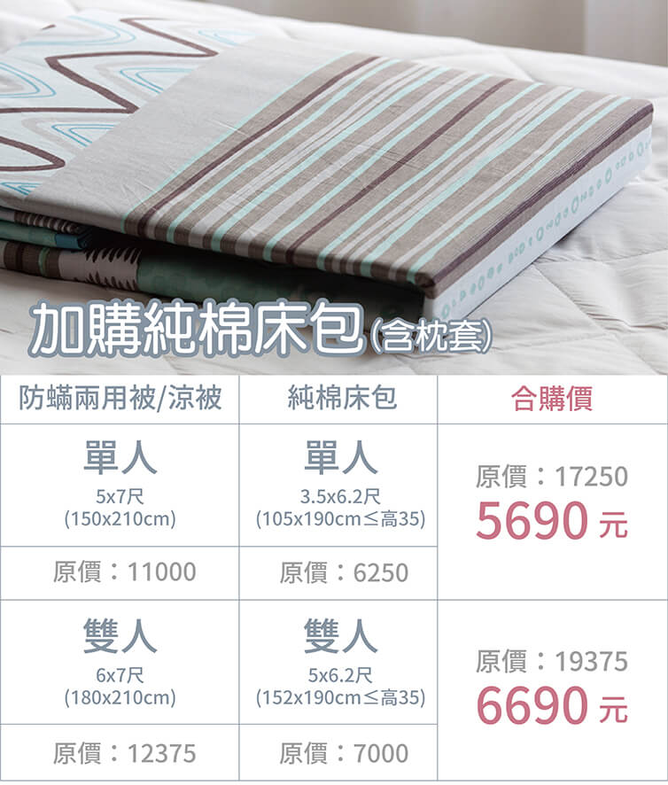 Fotex【防蟎兩用被/涼被(經典) 】城市悠活 合購床包