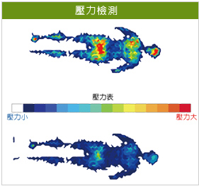 防蟎護脊記憶枕/記憶床墊壓力檢測